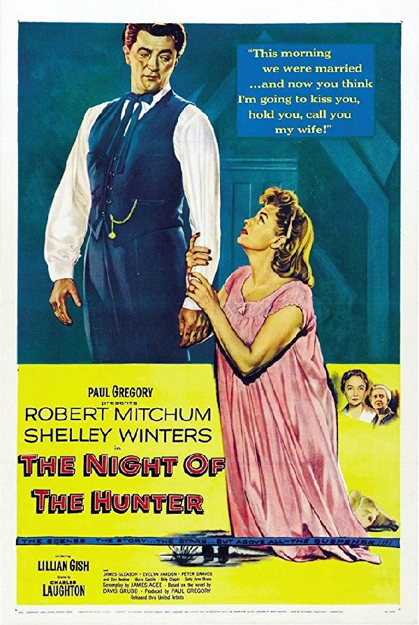 'The Night Of The Hunter' movie poster