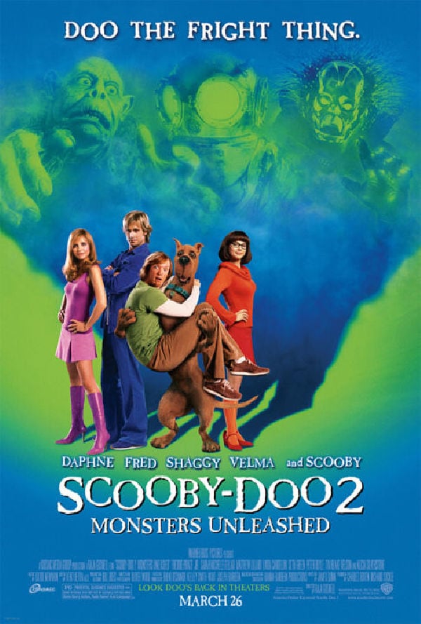 'Scooby-Doo 2: Monsters Unleashed' movie poster