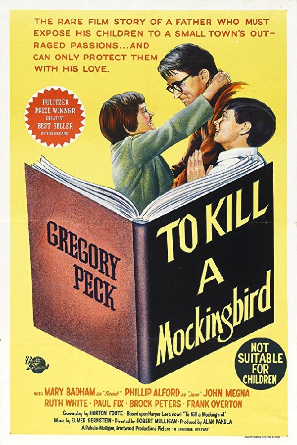 'To Kill A Mockingbird' movie poster