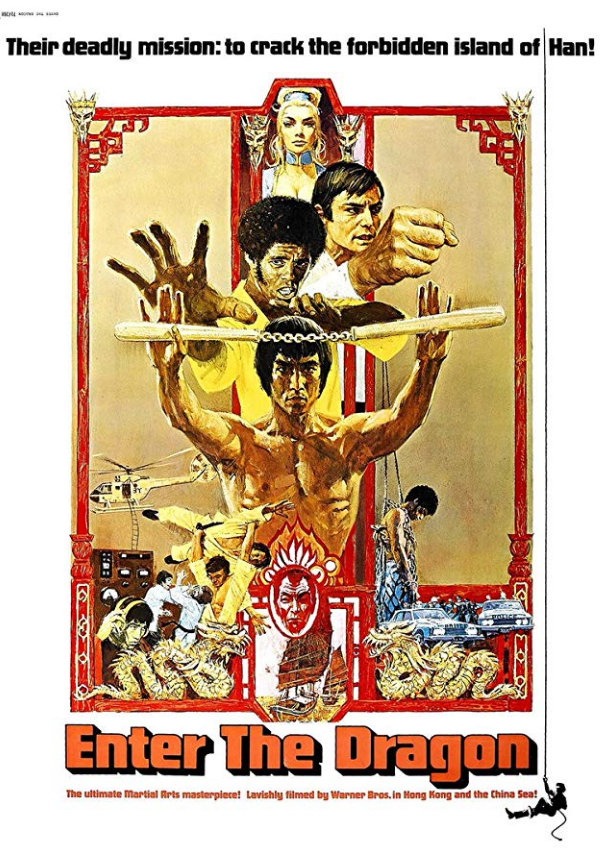 'Enter The Dragon' movie poster