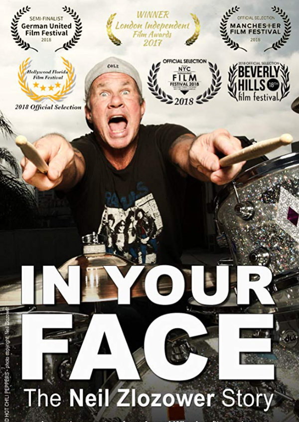 'In Your Face: The Neil Zlozower Story' movie poster
