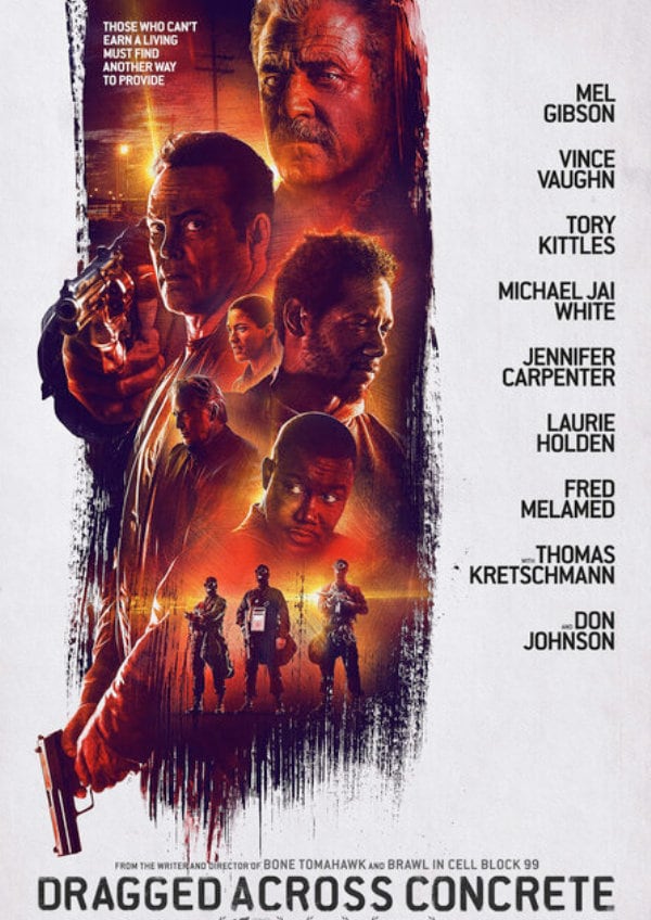 'Dragged Across Concrete' movie poster