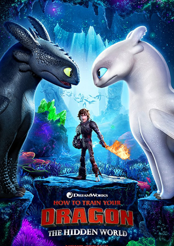 'How To Train Your Dragon: The Hidden World' movie poster