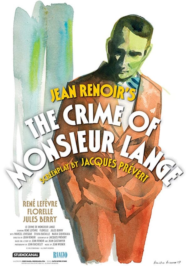 'The Crime Of Monsieur Lange (Le Crime De Monsieur Lange)' movie poster