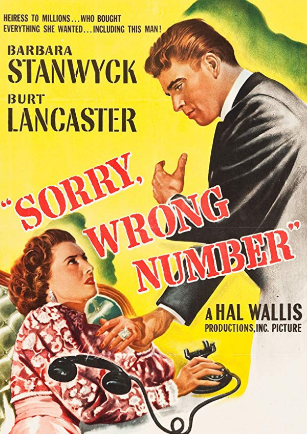 'Sorry, Wrong Number' movie poster