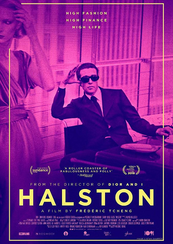 'Halston' movie poster