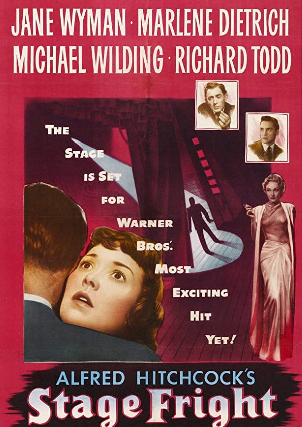'Stage Fright' movie poster