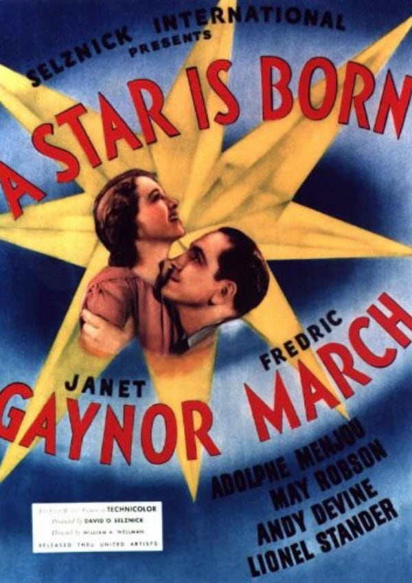 'A Star Is Born (1937)' movie poster