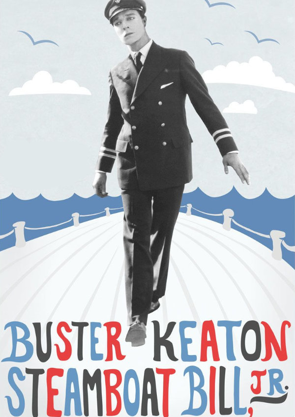'Steamboat Bill Junior' movie poster
