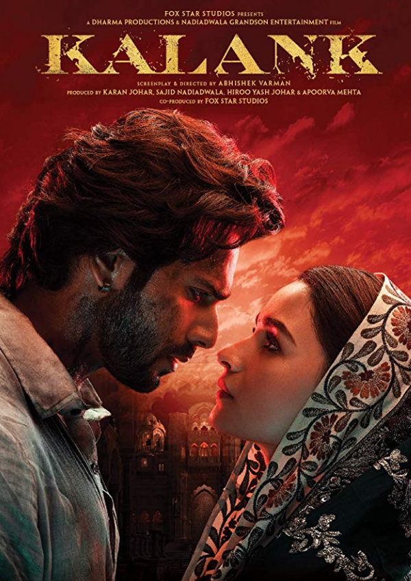 'Kalank' movie poster