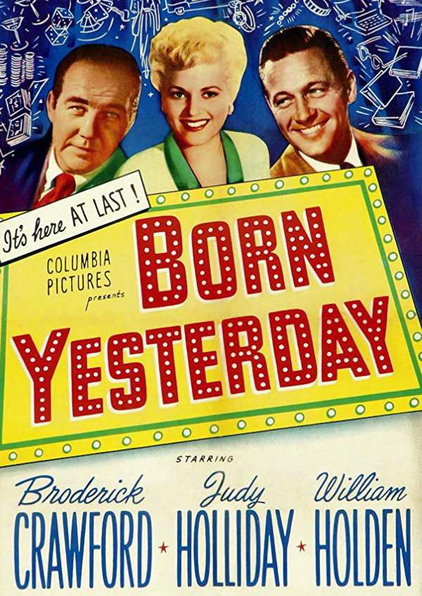 'Born Yesterday' movie poster