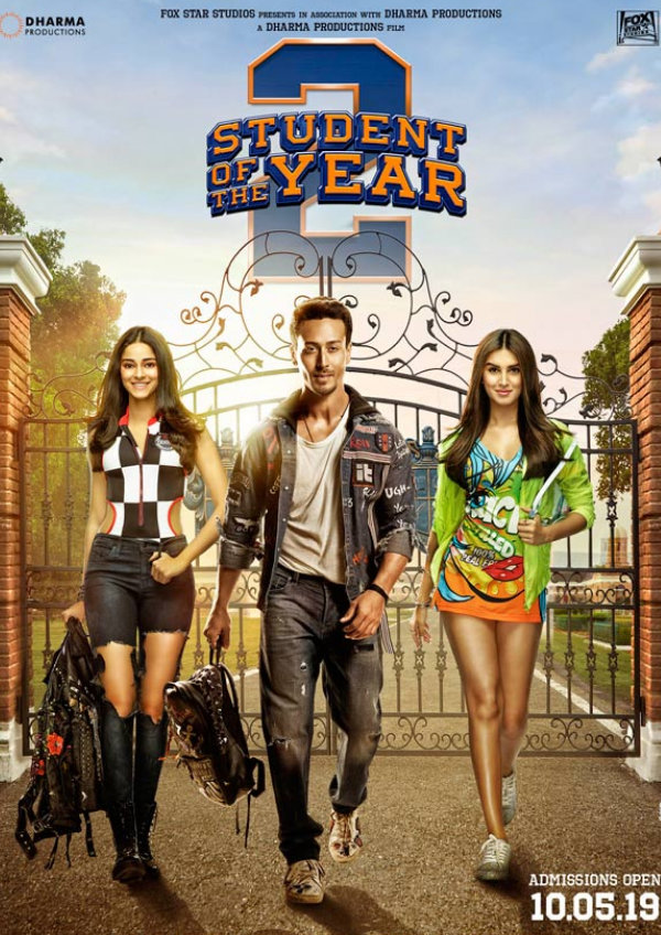 'Student Of The Year 2' movie poster