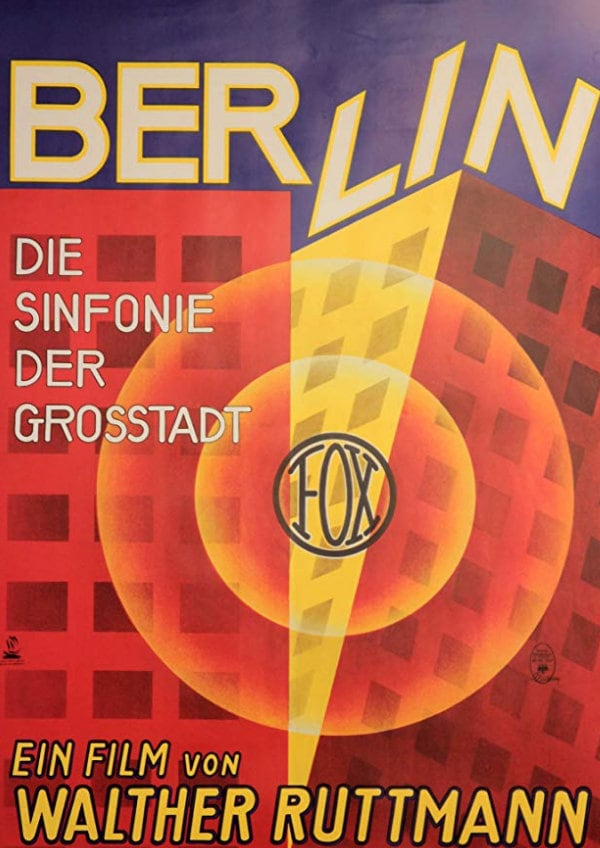 'Berlin: Symphony Of A Great City' movie poster