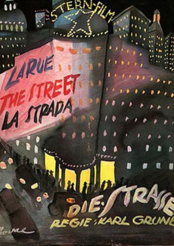 'The Street (Die Straße)' movie poster