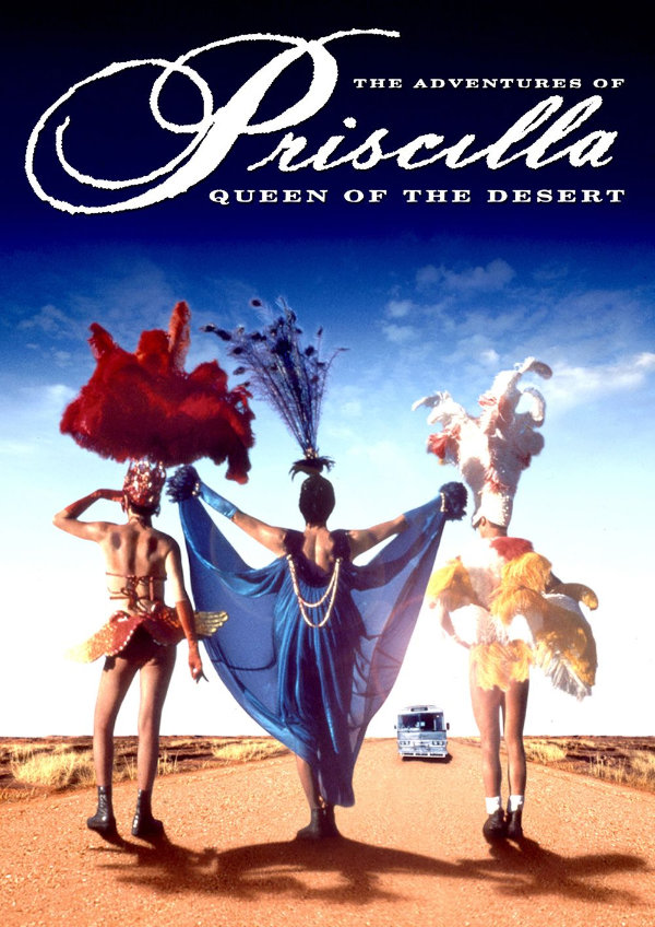 'The Adventures of Priscilla, Queen of the Desert' movie poster